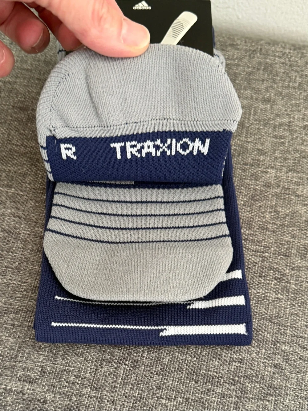 Adidas Youth Blue White Soccer OTC Socks Team Speed II NEW Small 13C-4Y Support